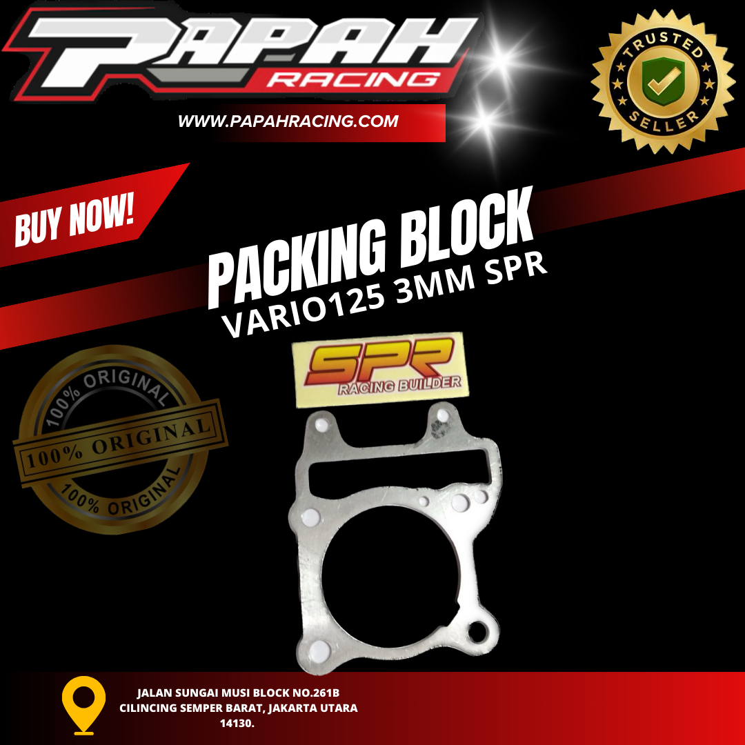 PAKING BLOK VARIO125 3MM SPR 